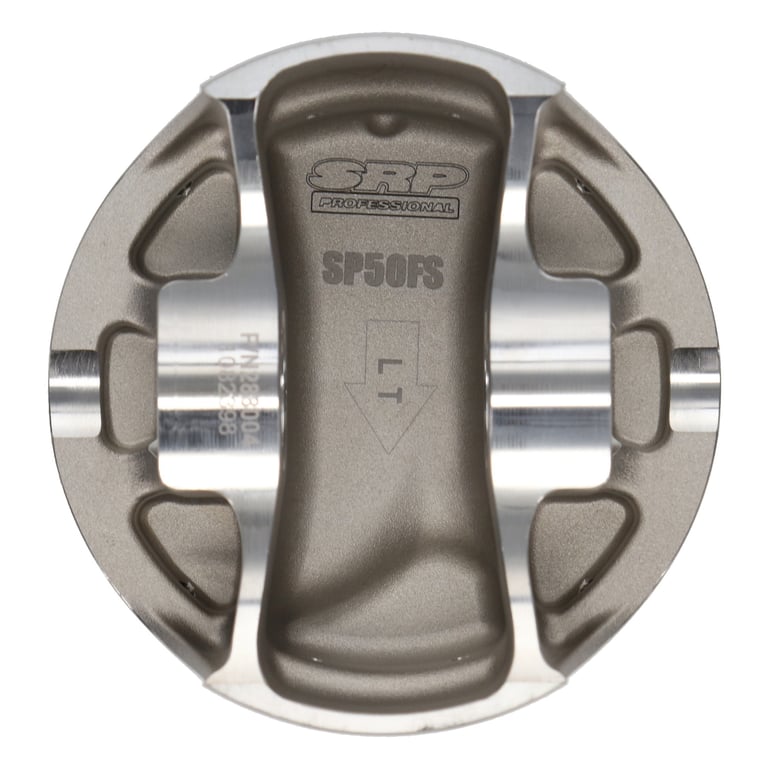 JE 361001R Piston Single SRP Pro 2618 (4.065 in. Bore, 1.300 in. CH, -17.20 CC) for CHEVROLET LS Gen III/IV Engine Photo-3 
