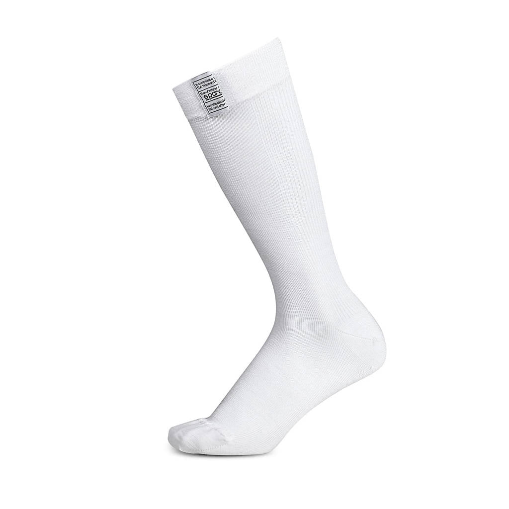 SPARCO 001522BI1212 Short Socks, FIA 8856-2018, white, size 46 Photo-0 