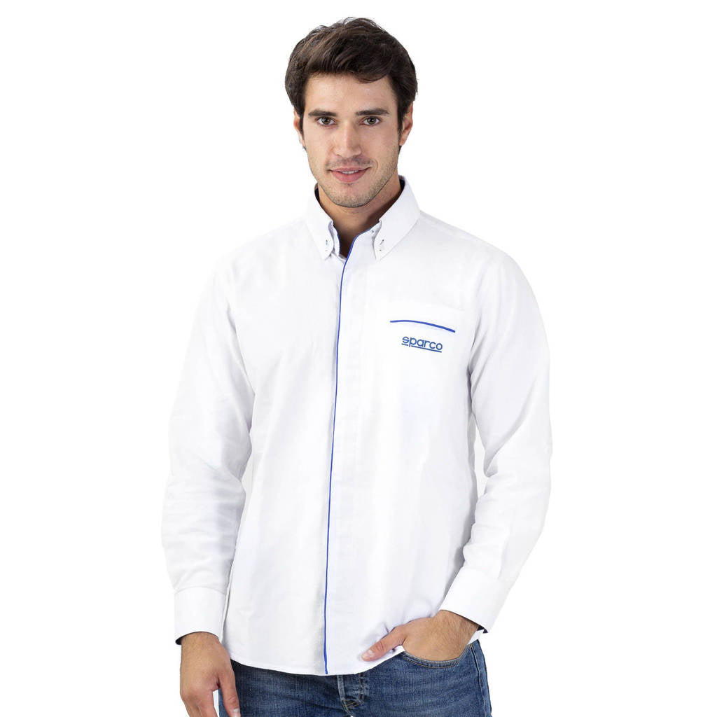 SPARCO 01257BI4XL SHIRT (LONG SLEEVE) WHITE size XL Photo-0 