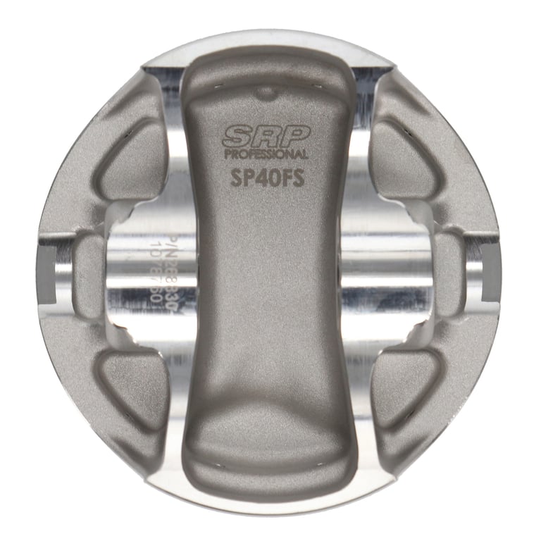 JE 366457S Piston Single SRP Pro 2618 (4.010 in. Bore, 1.125 in. CH, -5.00 CC) for CHEVROLET Small Block Engine Photo-2 