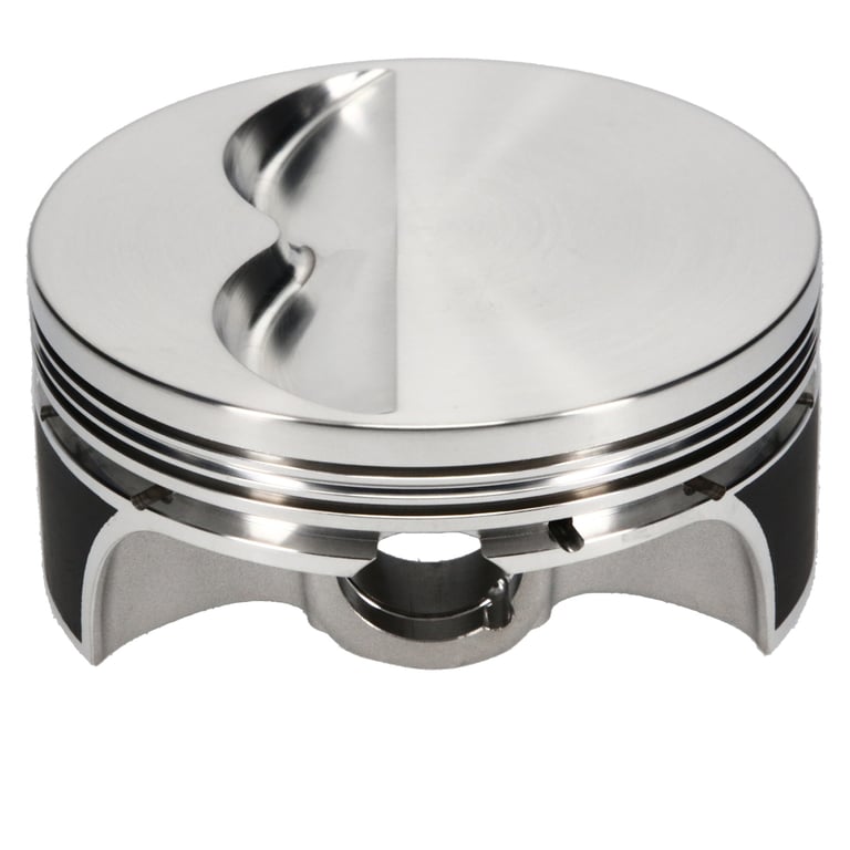 JE 367100S Piston Single SRP Pro 2618 (4.020 in. Bore, 1.560 in. CH, -5.00 CC) for CHEVROLET Small Block Engine Photo-3 