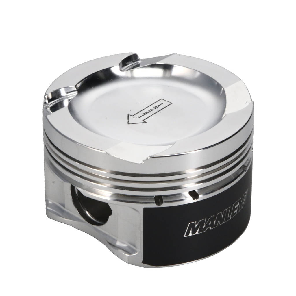 MANLEY 646000C-6 Piston Set (84.00 mm Bore, 1.252" CH, -16.50 CC) for BMW 3.0L N54B30 Photo-3 