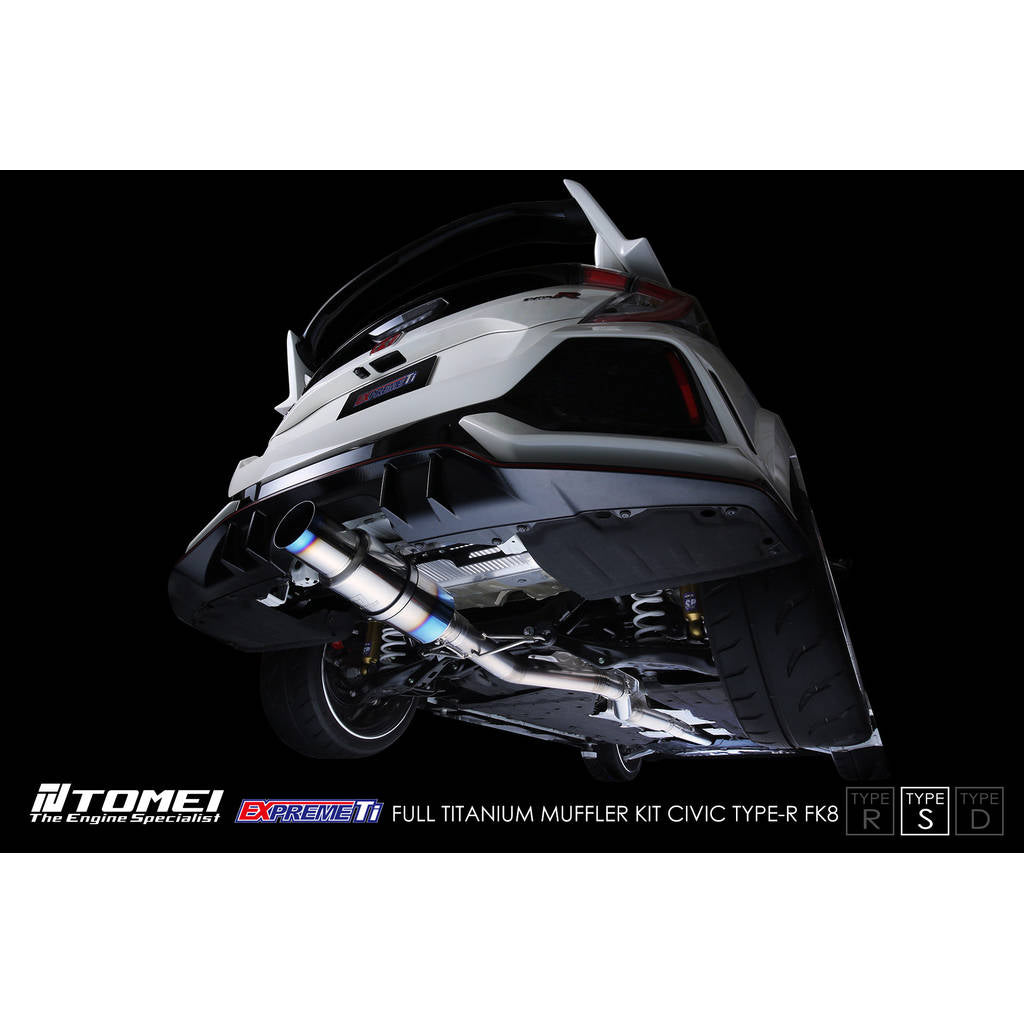 TOMEI TB6090-HN06B Full Titanium Muffler Kit Expreme Ti Type-S for HONDA Civic Type R (FK8) 2017–2021 Photo-0 
