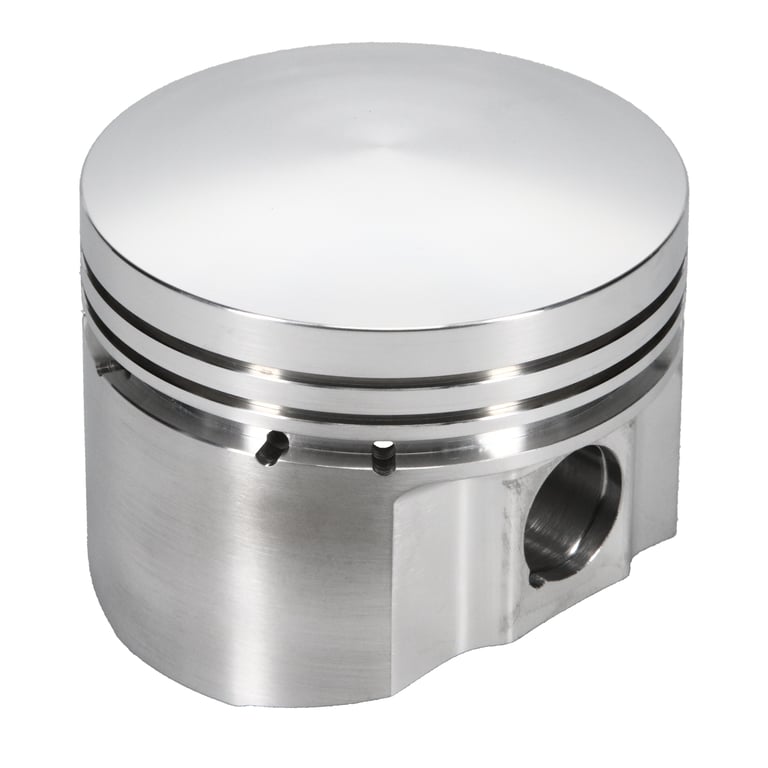 JE 371838S Piston Single (3.342 in. Bore, 1.374 in. CH, 0.00 CC) for FORD Flathead Engine Photo-0 