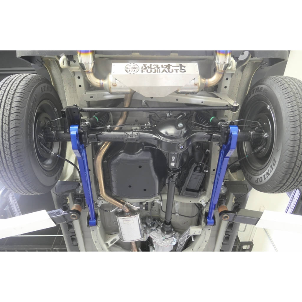HARDRACE Q0561 REAR RADIUS ARM - FOR 2" LIFT (HARDEN RUBBER) - 2PCS/SET SUZUKI JIMNY '98-18/'18- Photo-5 