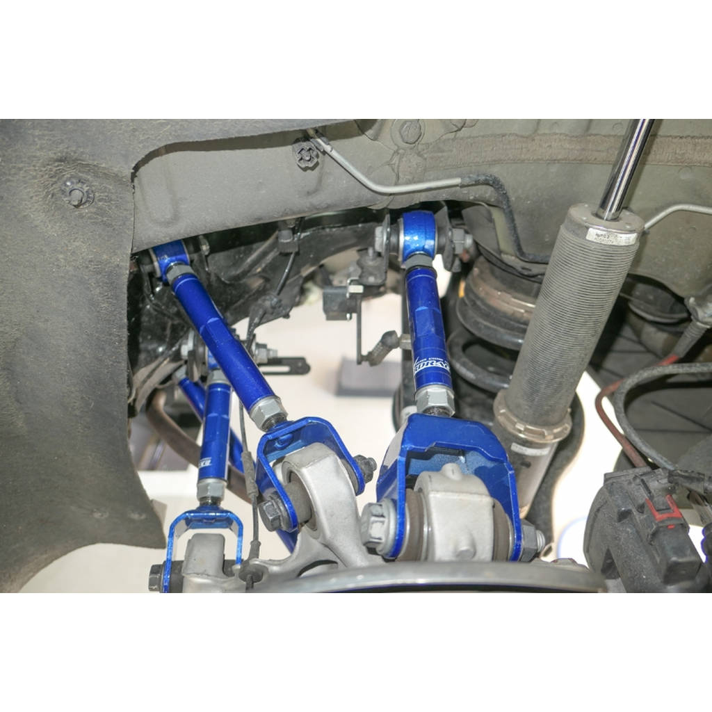 HARDRACE Q0612 REAR UPPER FRONT ARM (HARDEN RUBBER) - 2PCS/SET TESLA MODEL 3 '17- Photo-6 