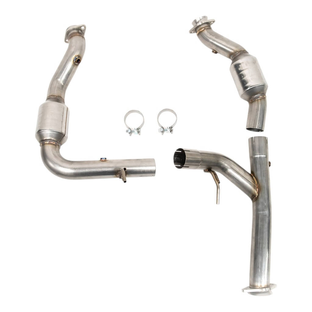 AMS AMS.32.05.0001-1 Street Downpipes for FORD F-150 3.5 EcoBoost 2017-2020 (does not fit Raptor) Photo-2 