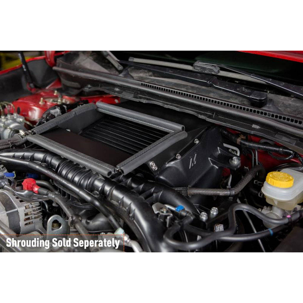 MISHIMOTO MMTMIC-WRX-15XBK SUBARU WRX Street Performance Top-Mount Intercooler Kit, 2015+ Black Photo-2 