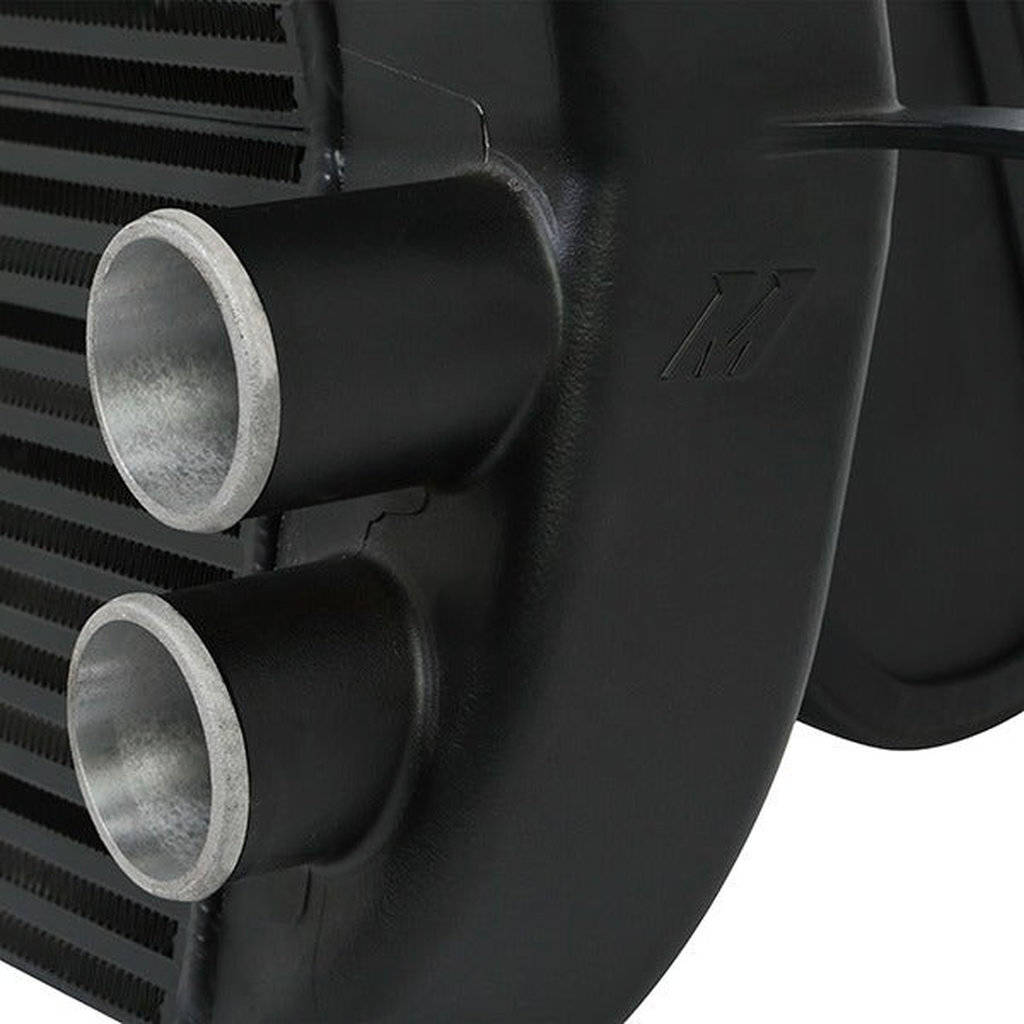 MISHIMOTO MMINT-F150-11KPBK FORD F-150 EcoBoost Intercooler Kit, 2011-14 Black Intercooler w/Polished Pipes Photo-4 