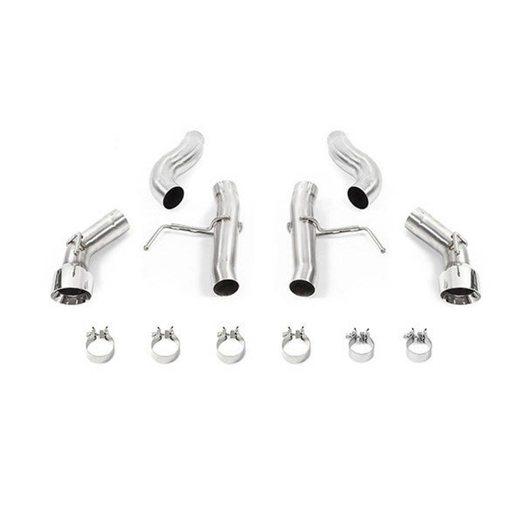MISHIMOTO MMEXH-CAM4-16ADTRP CHEVROLETCamaro 2.0T/V6 Dual-Tip Race Axle-Back Exhaust, 2016+ Polished Tips Photo-1 