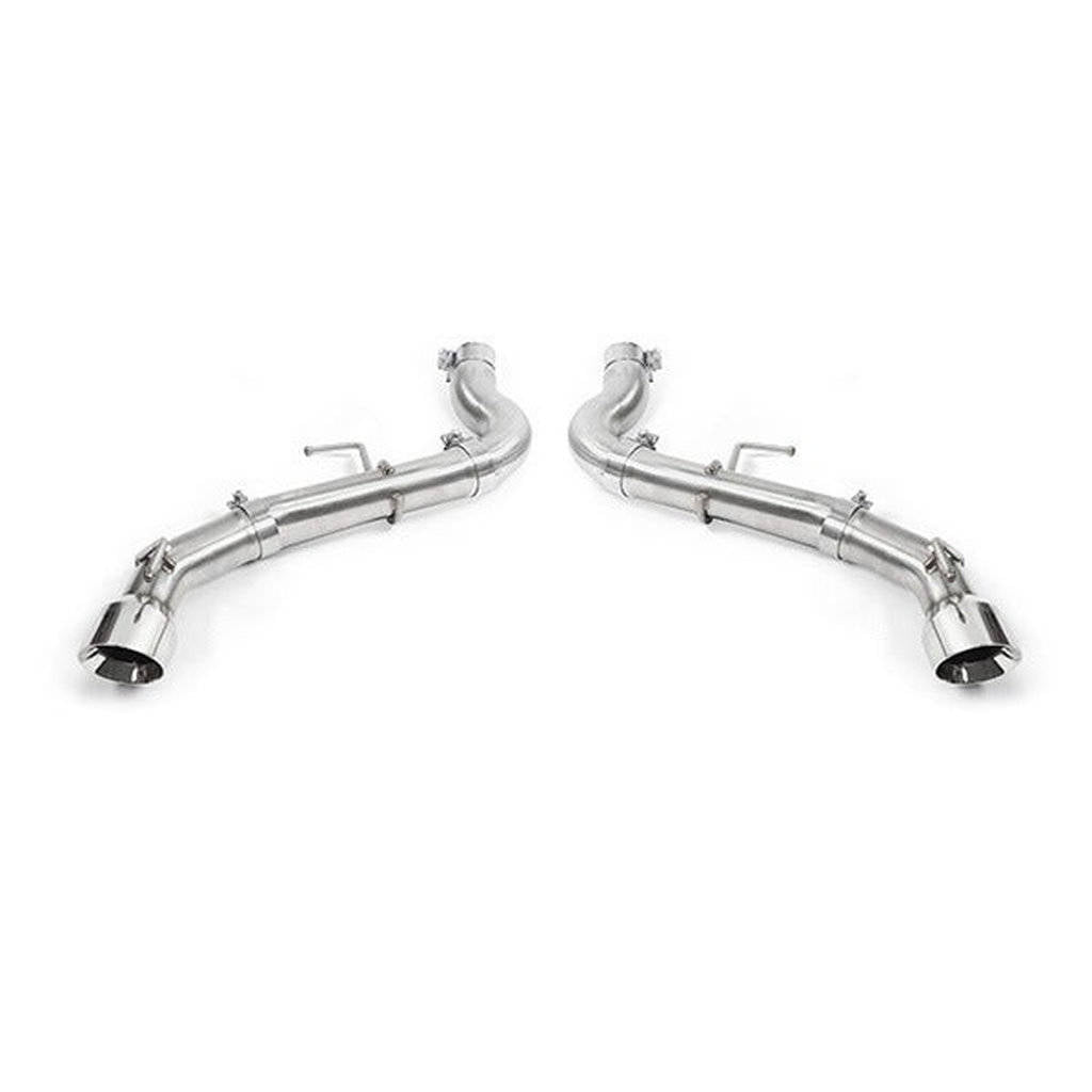 MISHIMOTO MMEXH-CAM4-16ADTRP CHEVROLETCamaro 2.0T/V6 Dual-Tip Race Axle-Back Exhaust, 2016+ Polished Tips Photo-2 