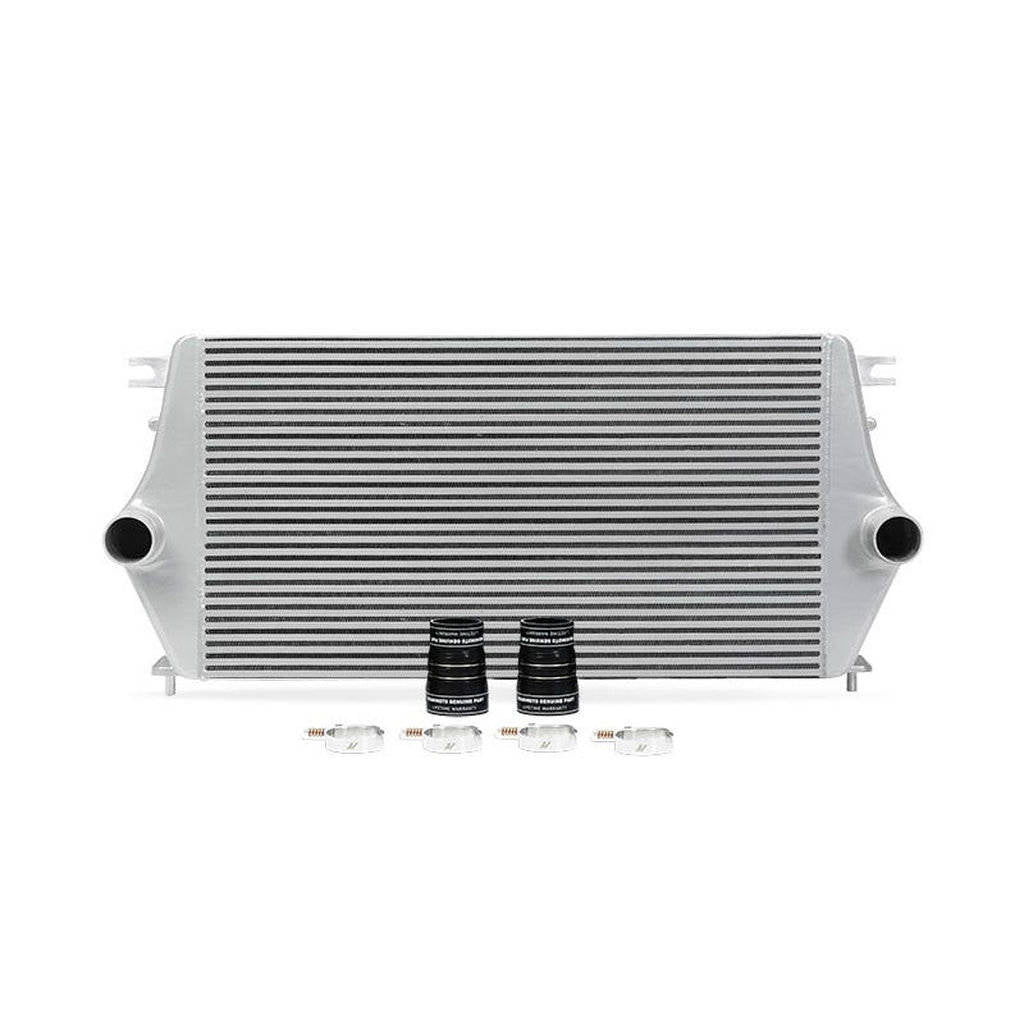 MISHIMOTO MMINT-XD-16SL NISSAN Titan XD 5.0L Cummins Intercooler, 2016+ Silver Photo-0 