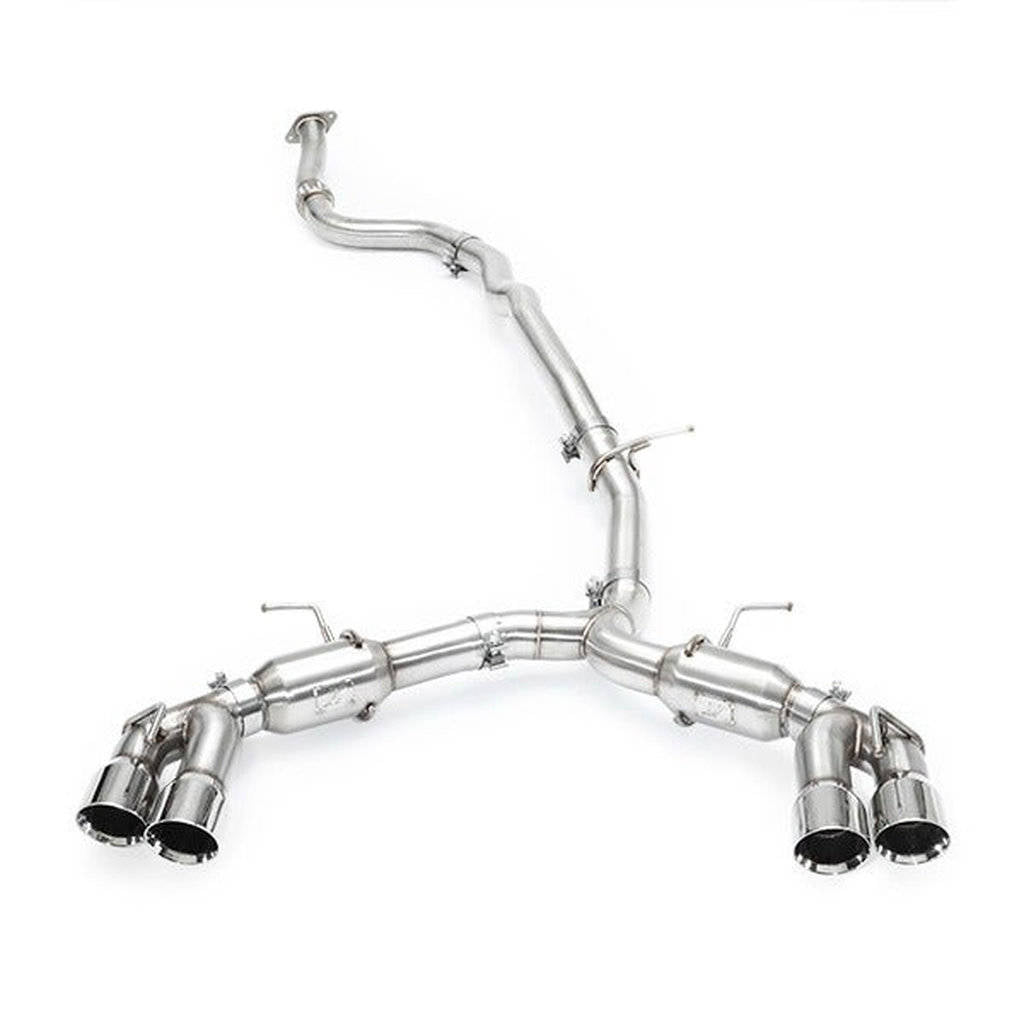 MISHIMOTO MMEXH-CAM4-16QTPP CHEVROLETCamaro 2.0T Quad Tip Pro Cat-Back Exhaust, 2016+, Polished Tips Photo-3 