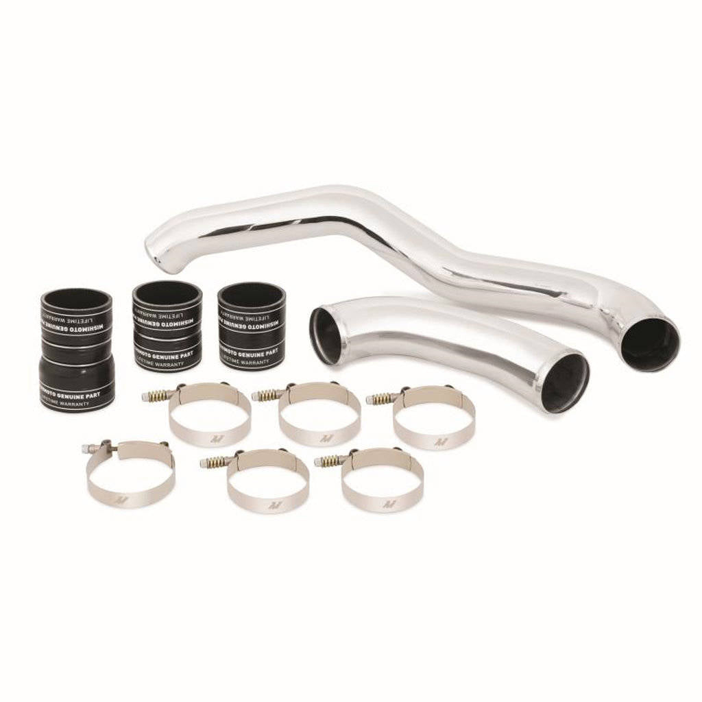 MISHIMOTO MMICP-F2D-08HBK FORD 6.7L Powerstroke Hot-Side Intercooler Pipe and Boot Kit, 2011+ Photo-0 