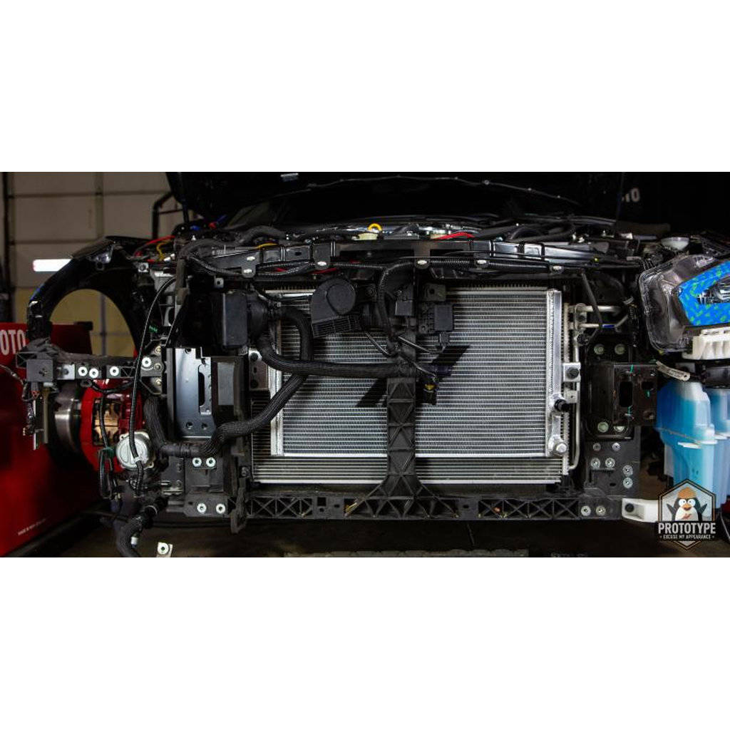 MISHIMOTO MMHE-Q50-16 2016+ Infinity Q50/Q60 3.0T Performance Heat Exchanger Photo-11 