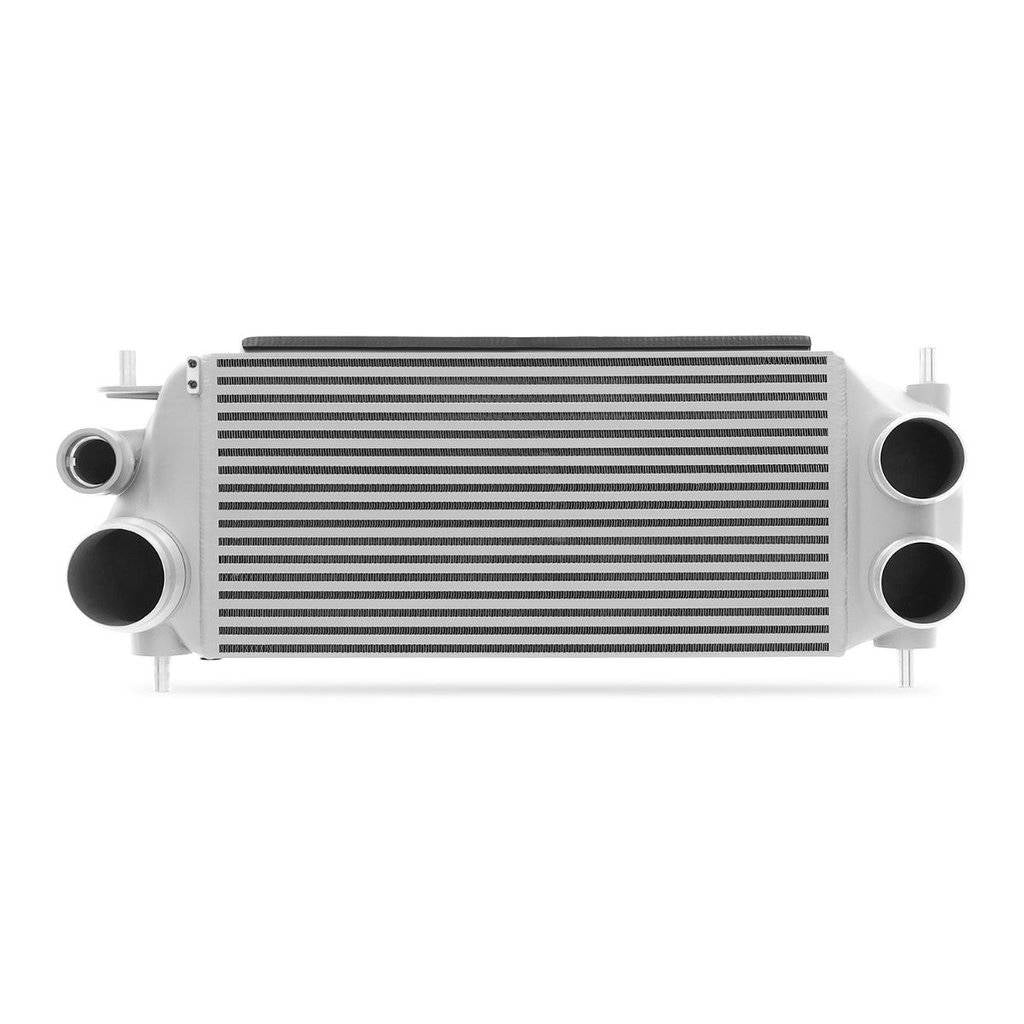 MISHIMOTO MMINT-F35T-17KBSL FORD F-150 3.5L EcoBoost Performance Intercooler Kit, 2017+, Silver Cooler, Black Pipes Photo-1 