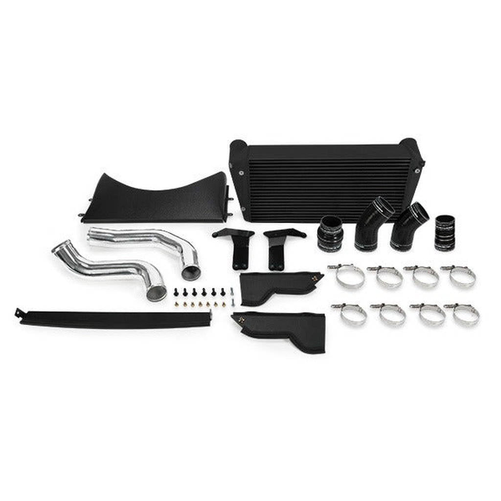 MISHIMOTO MMINT-RAM-13KBK DODGE 6.7L Cummins Intercooler Kit, 2013+, Black Photo-0 