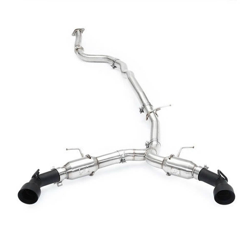 MISHIMOTO MMEXH-CAM4-16DTPBK CHEVROLETCamaro 2.0T Dual Tip Pro Cat-Back Exhaust, 2016+, Black Tips Photo-3 