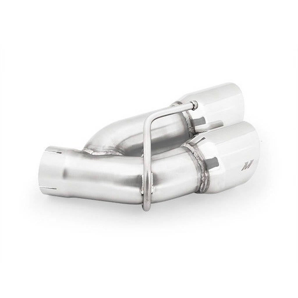 MISHIMOTO MMEXH-CAM8-16AQTPP CHEVROLETCamaro SS Quad-Tip Pro Axle-Back Exhaust PreSale, 2016+ Polished Tips Photo-5 