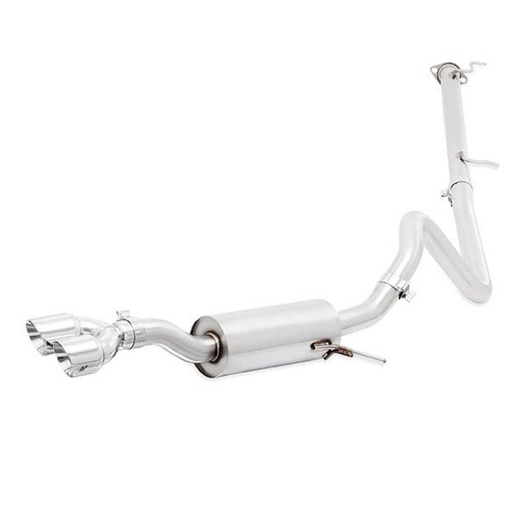 MISHIMOTO MMEXH-FIST-14P FORD Fiesta ST Cat-Back Exhaust, 2014+ Resonated, Black Tips Photo-1 