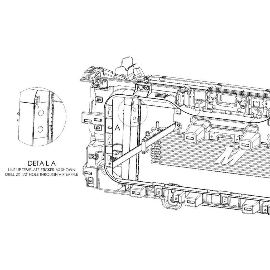 MISHIMOTO MMTC-K2-14 CHEVROLETSilverado 1500 V8 Transmission Cooler, 2014+ Photo-8 