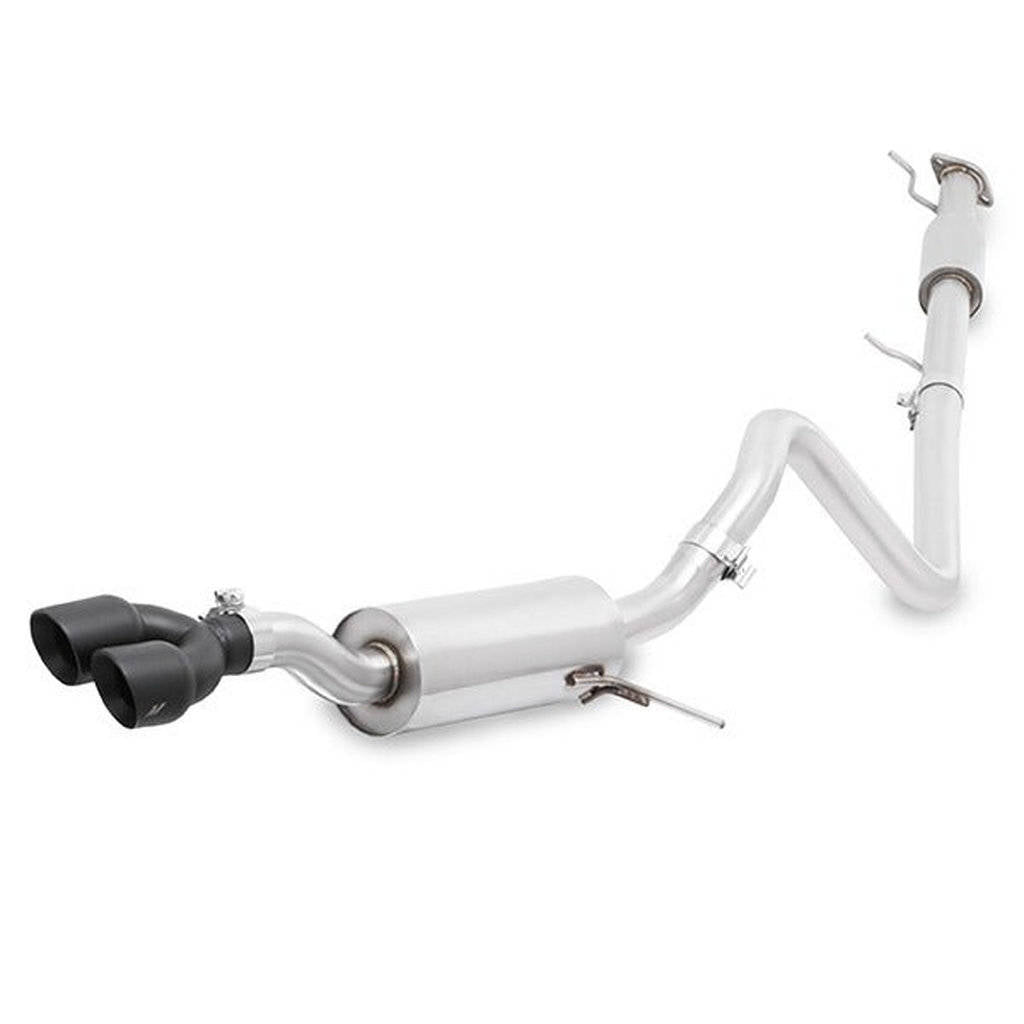 MISHIMOTO MMEXH-FIST-14RBK FORD Fiesta ST Cat-Back Exhaust, 2014+ Resonated, Burnt Tips Photo-1 