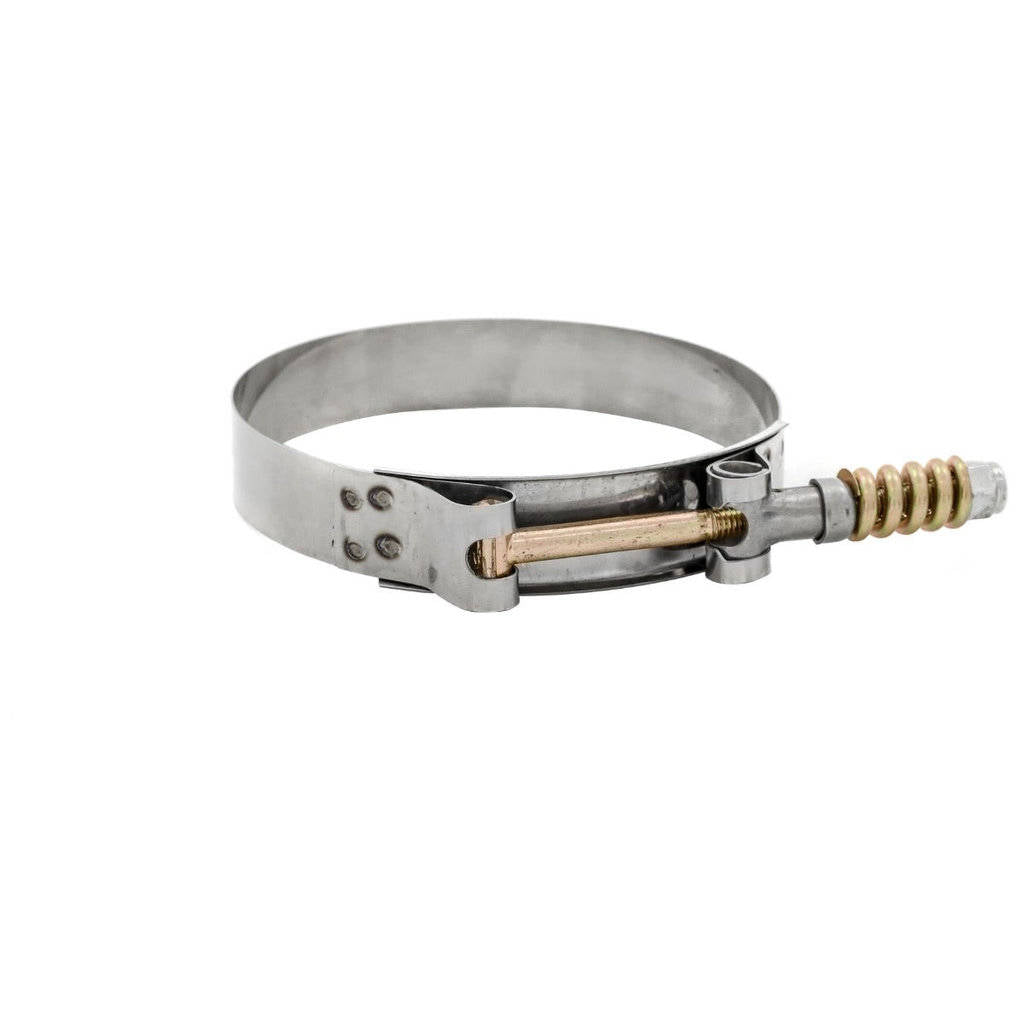 MISHIMOTO MMCLAMP-425T Stainless Steel Constant Tension T-Bolt Clamp, 4.09" - 4.41" (104mm - 112mm) Photo-3 