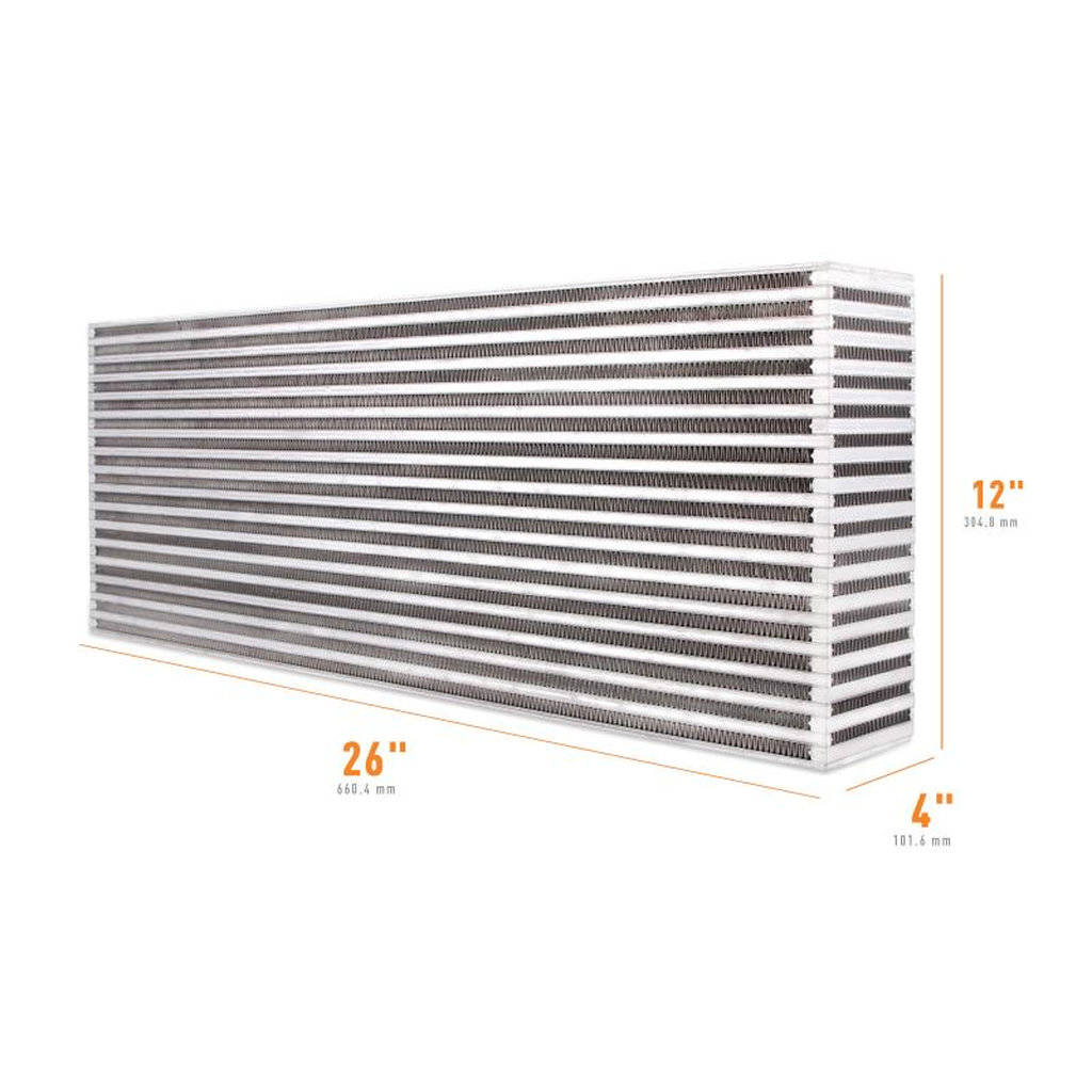 MISHIMOTO MMUIC-03 UNIVERSAL Air-to-Air Race Intercooler Core, 26"x12"x4" Photo-0 