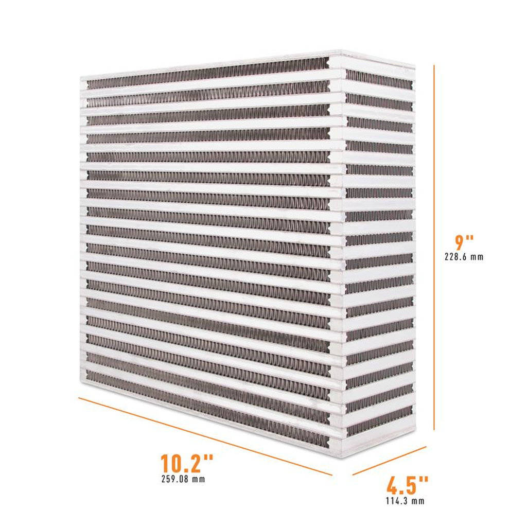 MISHIMOTO MMUIC-22 UNIVERSAL Air-to-Air Race Intercooler Core, 10.2"x9"x4.5" Photo-0 
