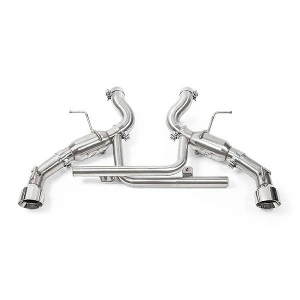 MISHIMOTO MMEXH-CAM8-16ADTPP CHEVROLETCamaro SS Dual-Tip Pro Axle Back Exhaust, 2016+ Polished Tips Photo-1 