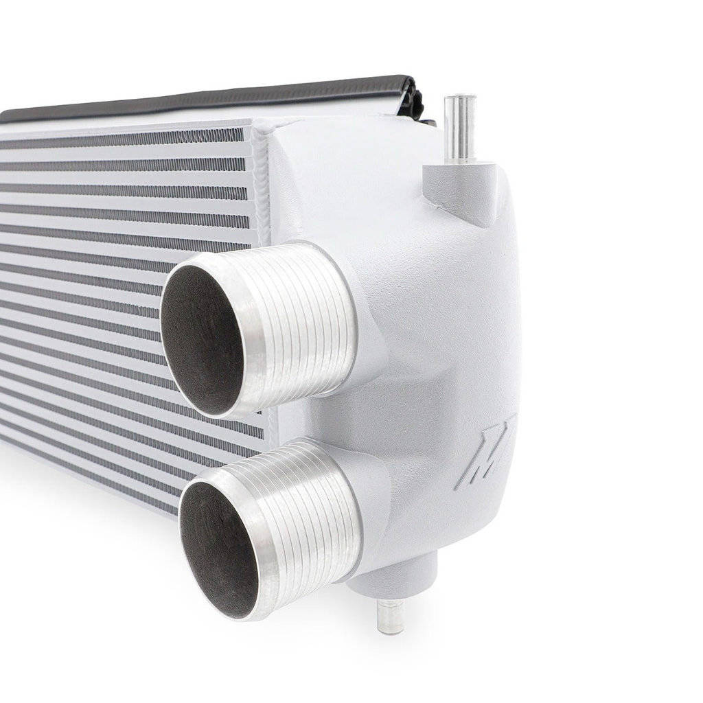 MISHIMOTO MMINT-F35T-15KBSL FORD F-150 3.5L EcoBoost Performance Intercooler Kit, 2015-2016, Silver Intercooler, Black Pipes Photo-3 
