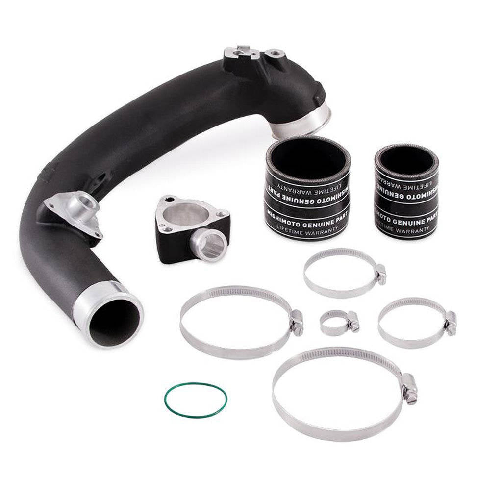 MISHIMOTO MMICP-JLH-18WBK JEEP Wrangler JL 2.0L Performance Intercooler Pipe, 2018+ Photo-0 