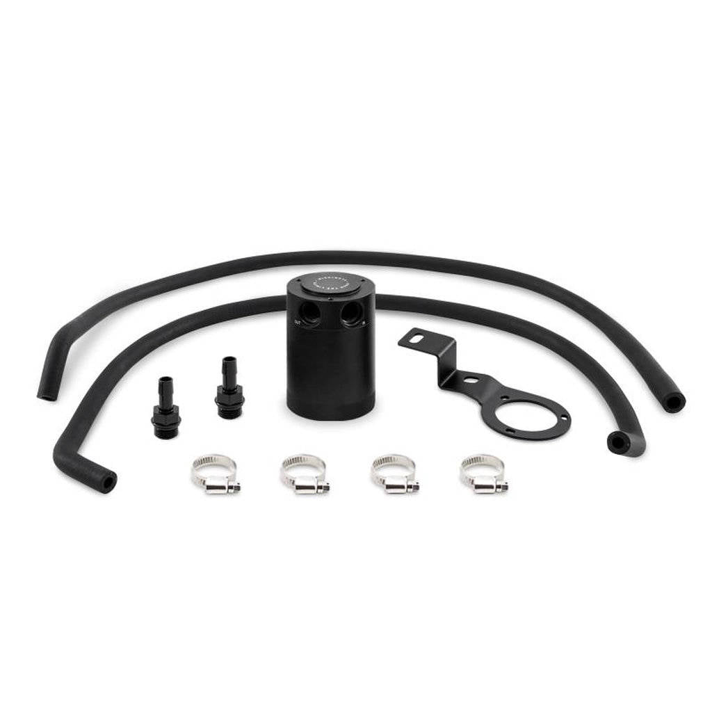 MISHIMOTO MMBCC-WRX-15PBE SUBARU WRX Baffled Oil Catch Can, PVC Side, 2015-2016 Photo-0 