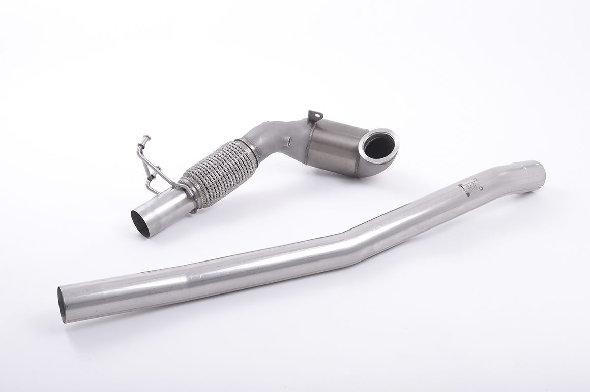 MILLTEK SSXAU604 Cast Downpipe with Race Cat AUDI TT Mk3 TTS 2.0TFSI Quattro Photo-0 