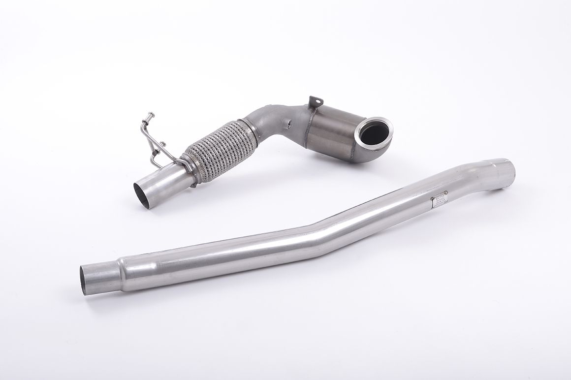 MILLTEK SSXAU605 Cast Downpipe with Race Cat AUDI TT Mk3 TTS 2.0TFSI Quattro Photo-0 