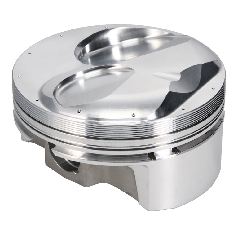 JE 377890 Piston Kit (4.610 in. Bore, 1.120 in. CH, 18.00 CC) for CHEVROLET Big Block Engine Photo-4 