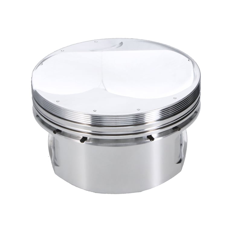 JE 377972L Piston Single (4.125 in. Bore, 1.000 in. CH, -3.50 CC) for CHEVROLET Small Block Engine Photo-1 