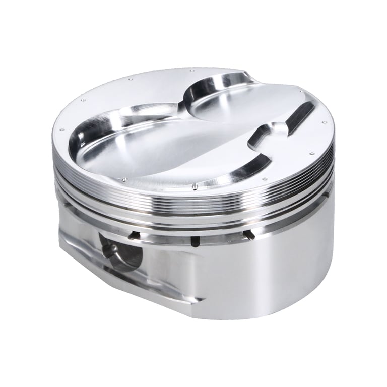 JE 377977 Piston Kit (4.150 in. Bore, 1.000 in. CH, -3.50 CC) for CHEVROLET Small Block Engine Photo-4 