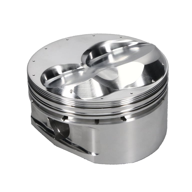 JE 378081 Piston Kit (4.020 in. Bore, 1.250 in. CH, 14.50 CC) for CHEVROLET Small Block Engine Photo-3 