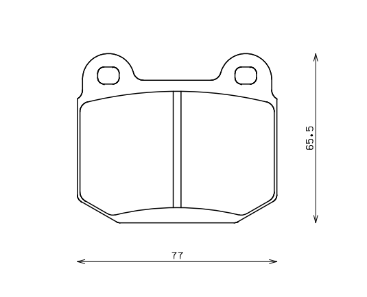 ENDLESS EP291MX72 Rear brake pads SUBARU STI/MITSUBISHI EVO/NISSAN 350Z/GT-R R33/R34 Photo-0 