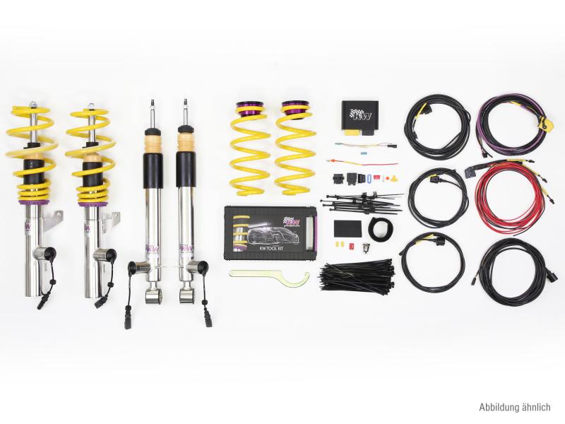 KW 39087002 Coilover Kit INOX DDC ECU TESLA Model S; (002) 06/12- Photo-1 