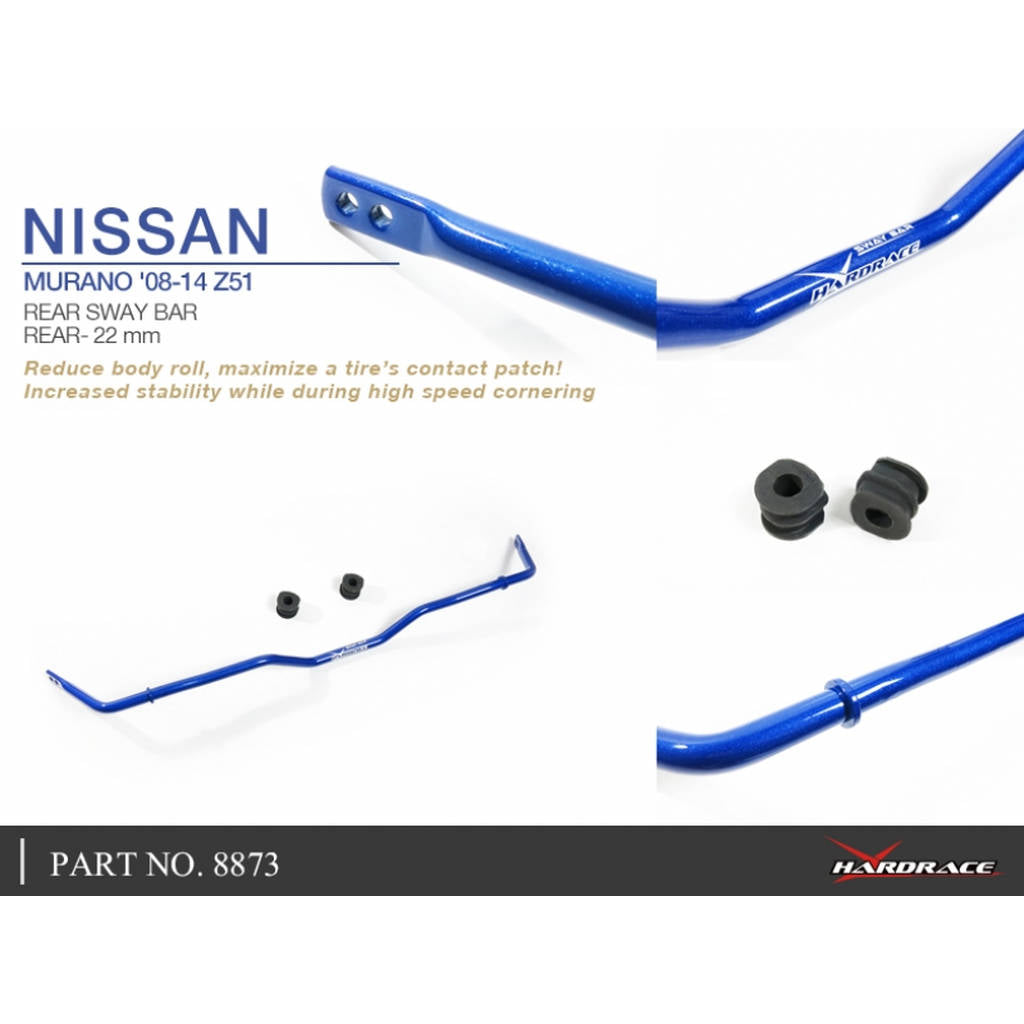 HARDRACE 8873 SWAY BAR NISSAN MURANO Z51 08-14 Photo-4 
