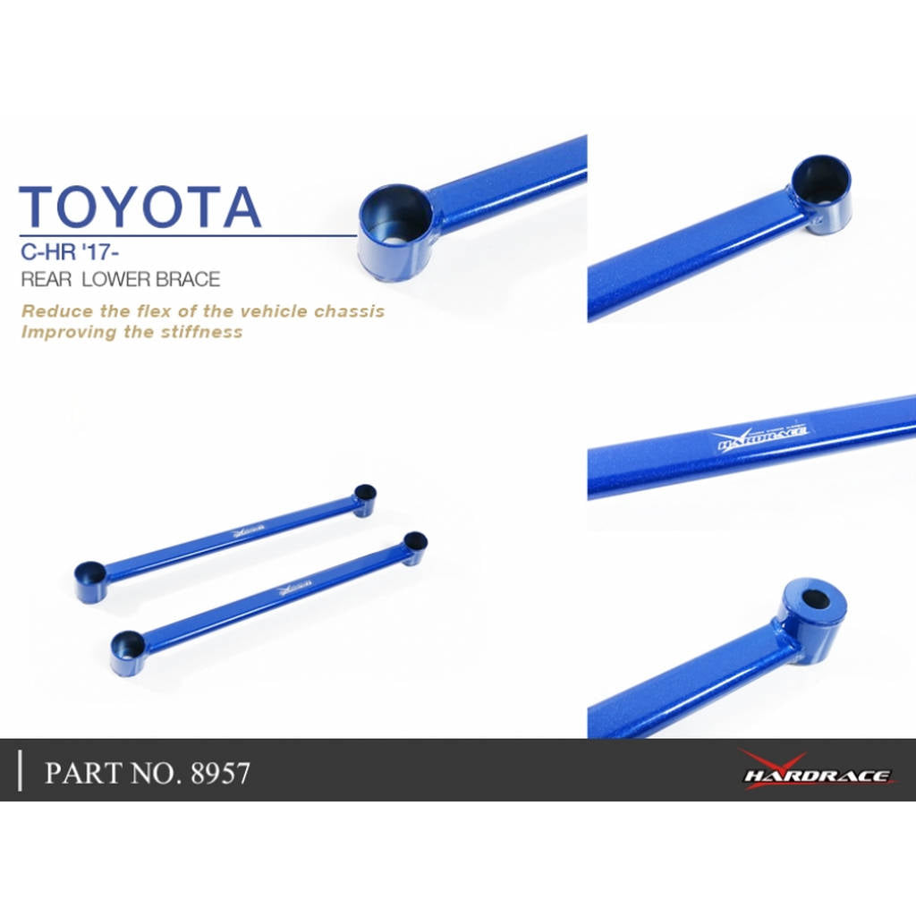 HARDRACE 8957 BODY REINFORCED BAR TOYOTA C-HR 17- Photo-3 