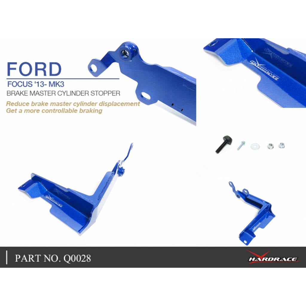HARDRACE Q0028 BRAKE MASTER CYLINDER STOPPER FORD FOCUS MK3 13- Photo-5 