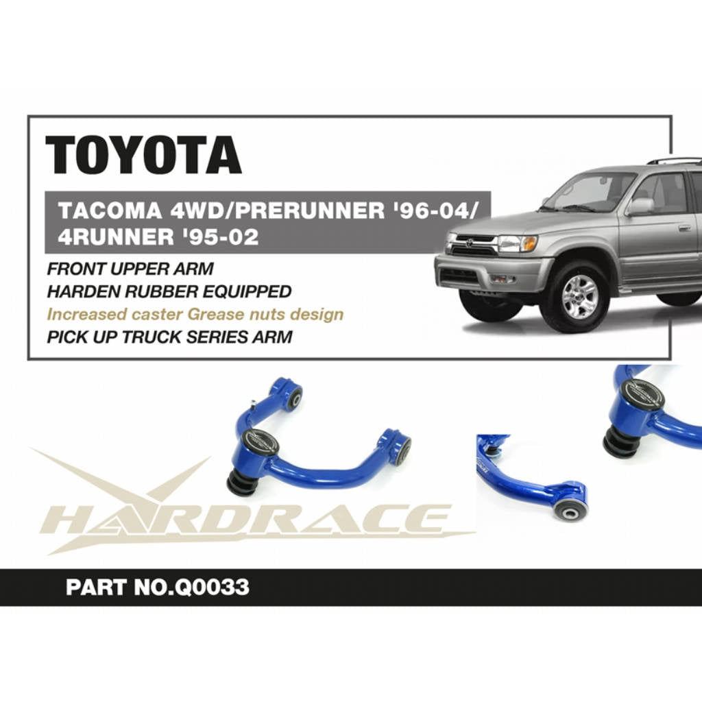 HARDRACE Q0033 4X4 UPPER ARM TOYOTA TACOMA 96-03 Photo-2 