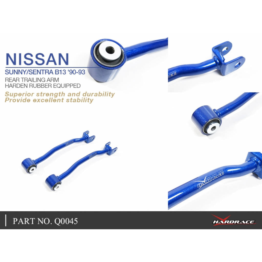 HARDRACE Q0045 ADJ. CAMBER/TOE/CASTER ARM- NISSAN 331 331 90-93 Photo-4 
