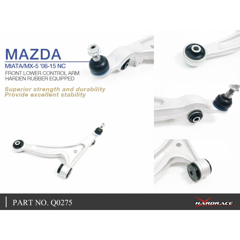 HARDRACE Q0275 CONTROL ARM MAZDA MIATA NC 05-14 Photo-4 