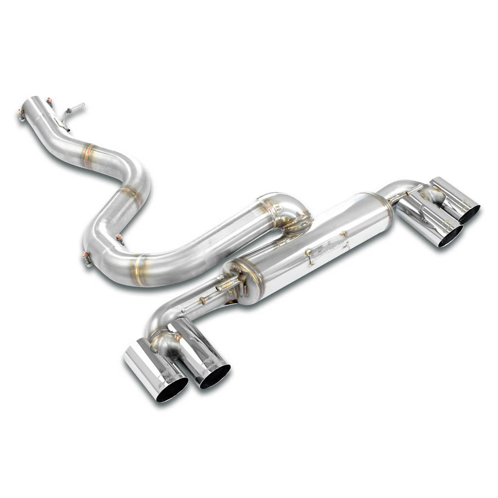 SUPERSPRINT 046206 Rear exhaust "Racing" OO80 Right - Left for BMW E82 1M Photo-0 