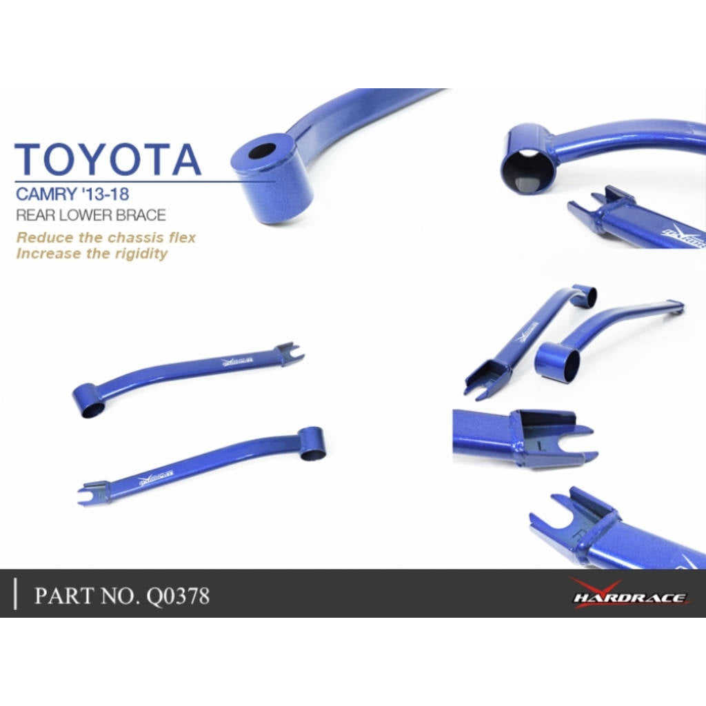 HARDRACE Q0378 BODY REINFORCED BAR TOYOTA CAMRY XV50 13-18 Photo-6 
