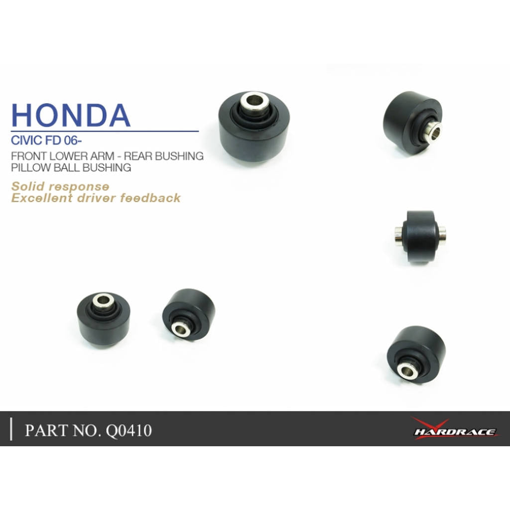 HARDRACE Q0410 PILLOW BALL BUSHING HONDA CIVIC 06-11 Photo-4 